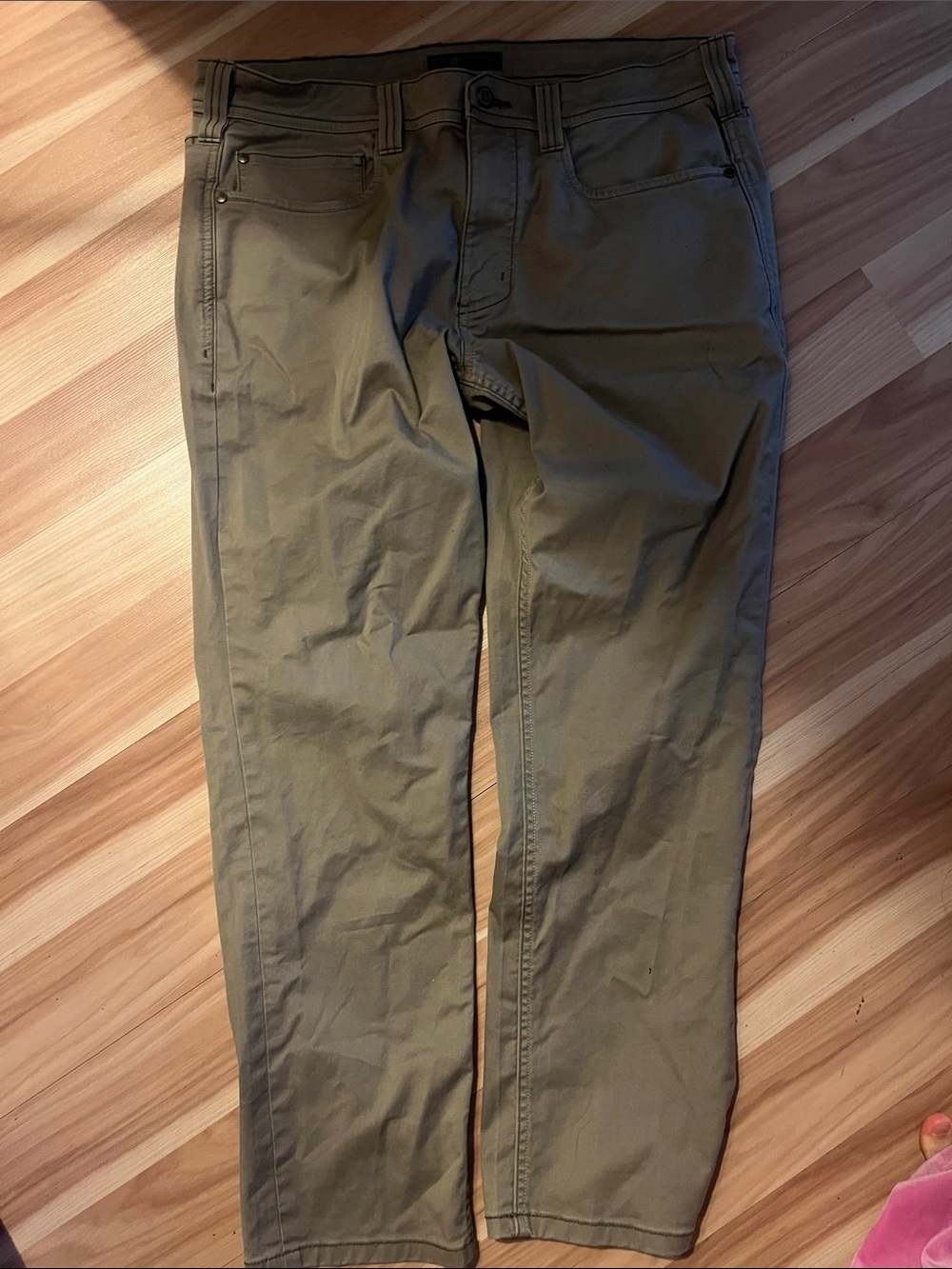 5.11 Tactical Men's Khaki Tactical Stretch Pants - Olive
